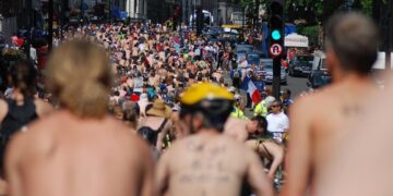 El World Naked Bike Ride regresa a Londres este mes