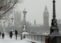 frío intenso y posible nieve en Londres
