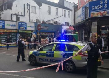 ataque con cuchillo en Peckham