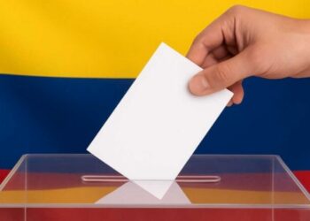 colombianos en Reino Unido votan
