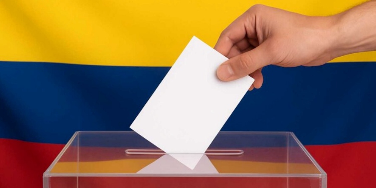 colombianos en Reino Unido votan