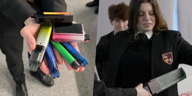 detectores de vapers en colegios Reino Unido