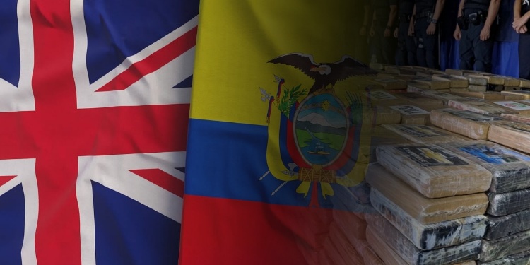 Ecuador país plataforma narcotráfico Europa