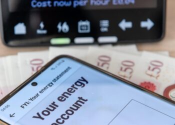 facturas de energía en Reino Unido