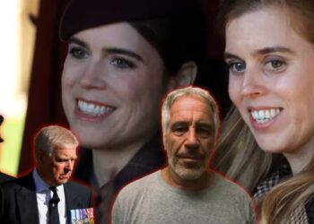 príncipe Andrés fotos hijas Jeffrey Epstein