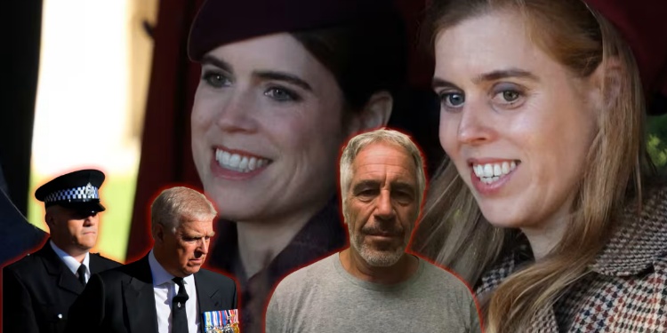 príncipe Andrés fotos hijas Jeffrey Epstein