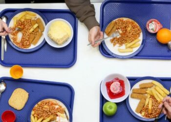 frituras y postres en escuelas