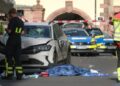 atropello masivo Leipzig