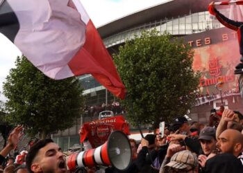 desfile de campeón del Arsenal