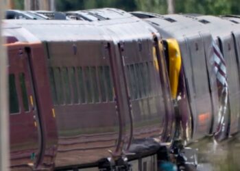 choque de trenes en bedford