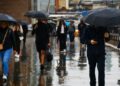 lluvia en el Reino Unido