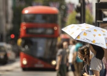 ola de calor en londres