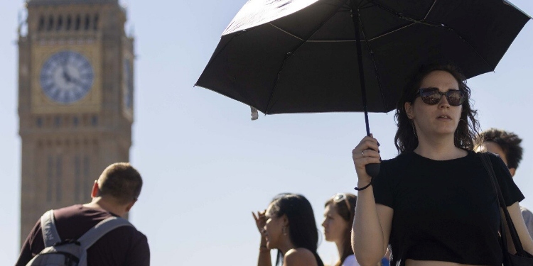 cuarta ola de calor Reino Unido