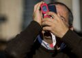 ver un eclipse con la cámara del teléfono