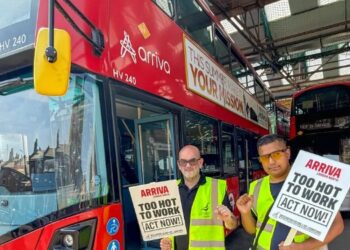 huelga de autobuses en Londres
