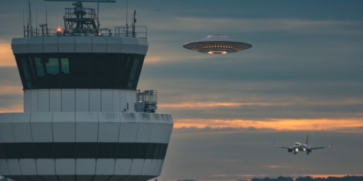 misterioso objeto que rozó un avión